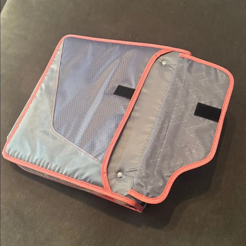 Mead Five Star Pink & Gray 3” 3-Ring Zipper Binder 850 Sheet Capacity NEW